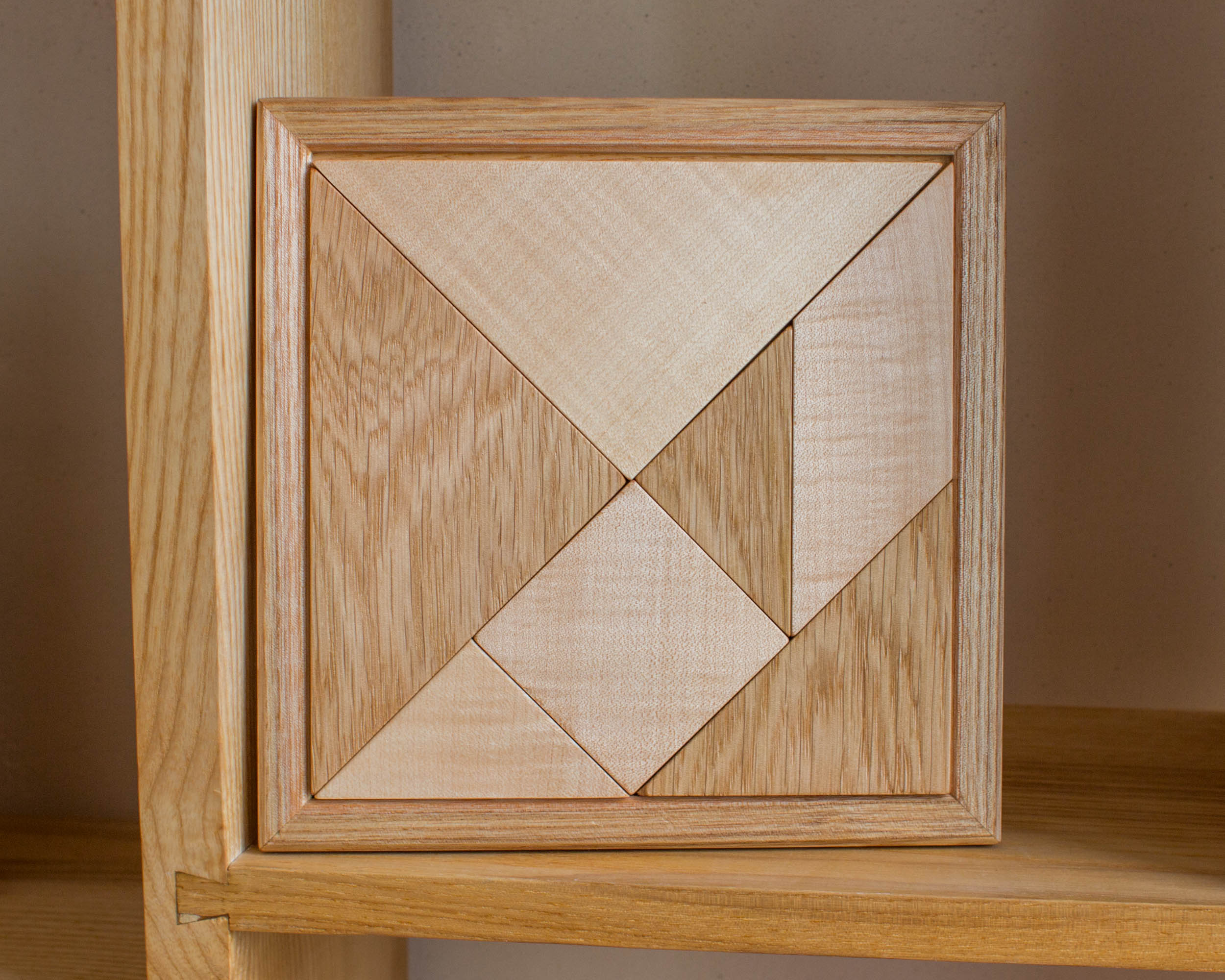tangram, érable et chêne