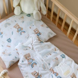Gigoteuse a pieds avec coussin Boy – MotulinKa