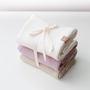 Lot de 3 langes Rosa – BabyLy