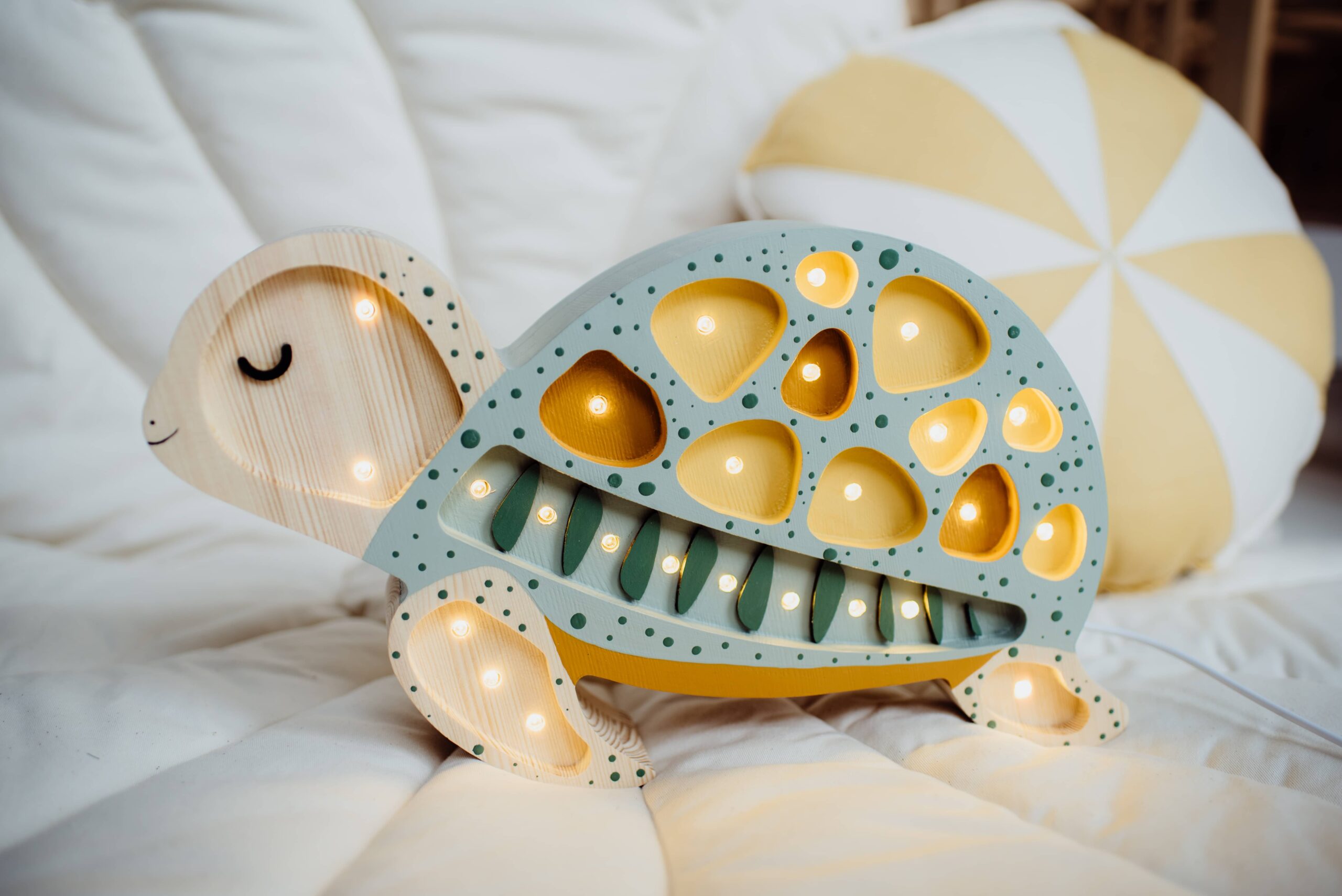 Lampe Turtle Galapagos Sage – Little Lights – Image 5