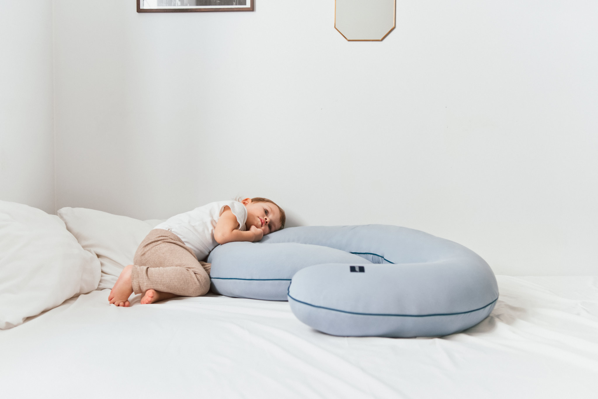 Coussin de maternite Dusty Blue – Poofi – Image 9