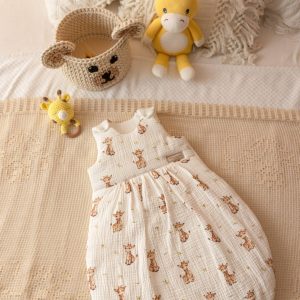 Gigoteuse en mousseline Giraffe – MotulinKa