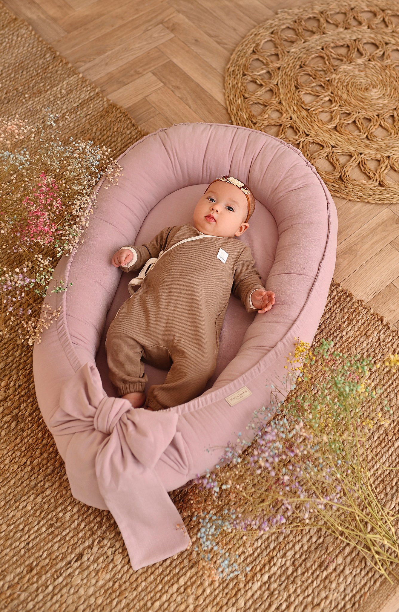 Babynest Premium Light Pink – MotulinKa