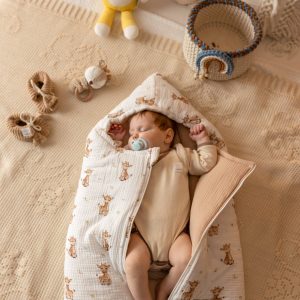 Chanceliere universelle en gaze de coton Giraffe – MotulinKa
