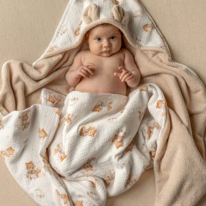 Cape a capuche Bambou Little Fox – MotulinKa