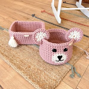 Ensemble de paniers Rose – MotulinKa