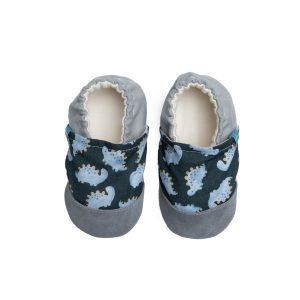 Chaussons anti-glisse Blue Dino – Titot
