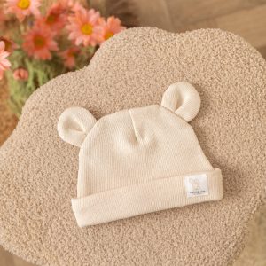 Bonnet a oreilles Baby Natural – MotulinKa