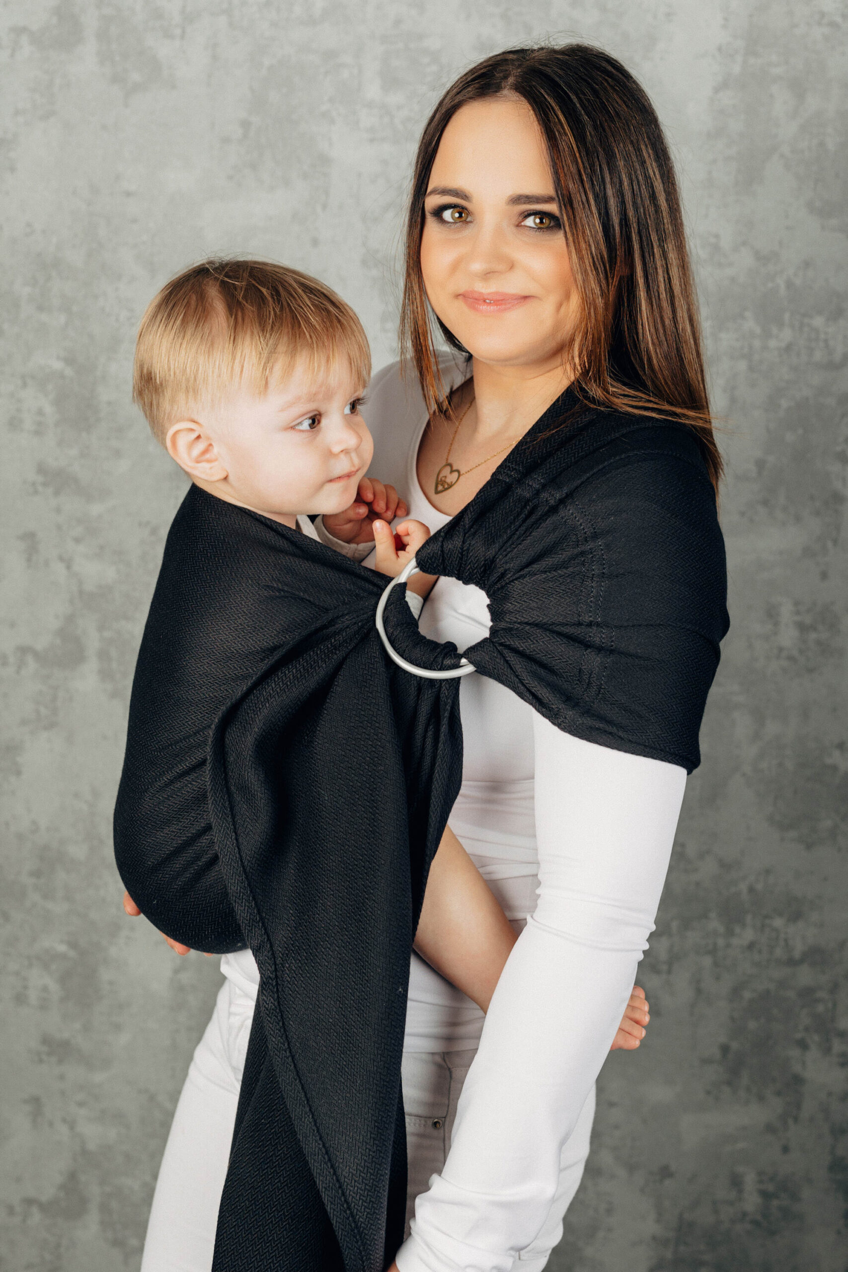 Ring Sling EBONY BLACK – Lenny Lamb – Image 6