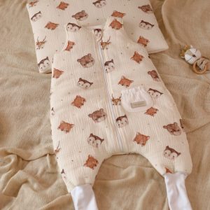 Gigoteuse a pieds avec coussin Woodland – MotulinKa