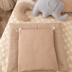 Matelas a langer 2 en 1 Plush Beige – MotulinKa
