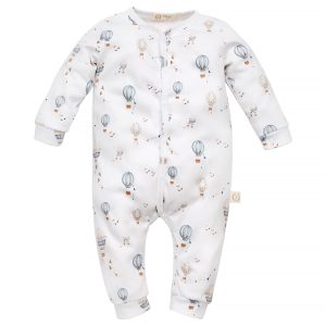 Pyjama en coton bio Retro Balloons – Yosoy