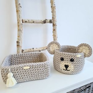 Ensemble de paniers Beige – MotulinKa