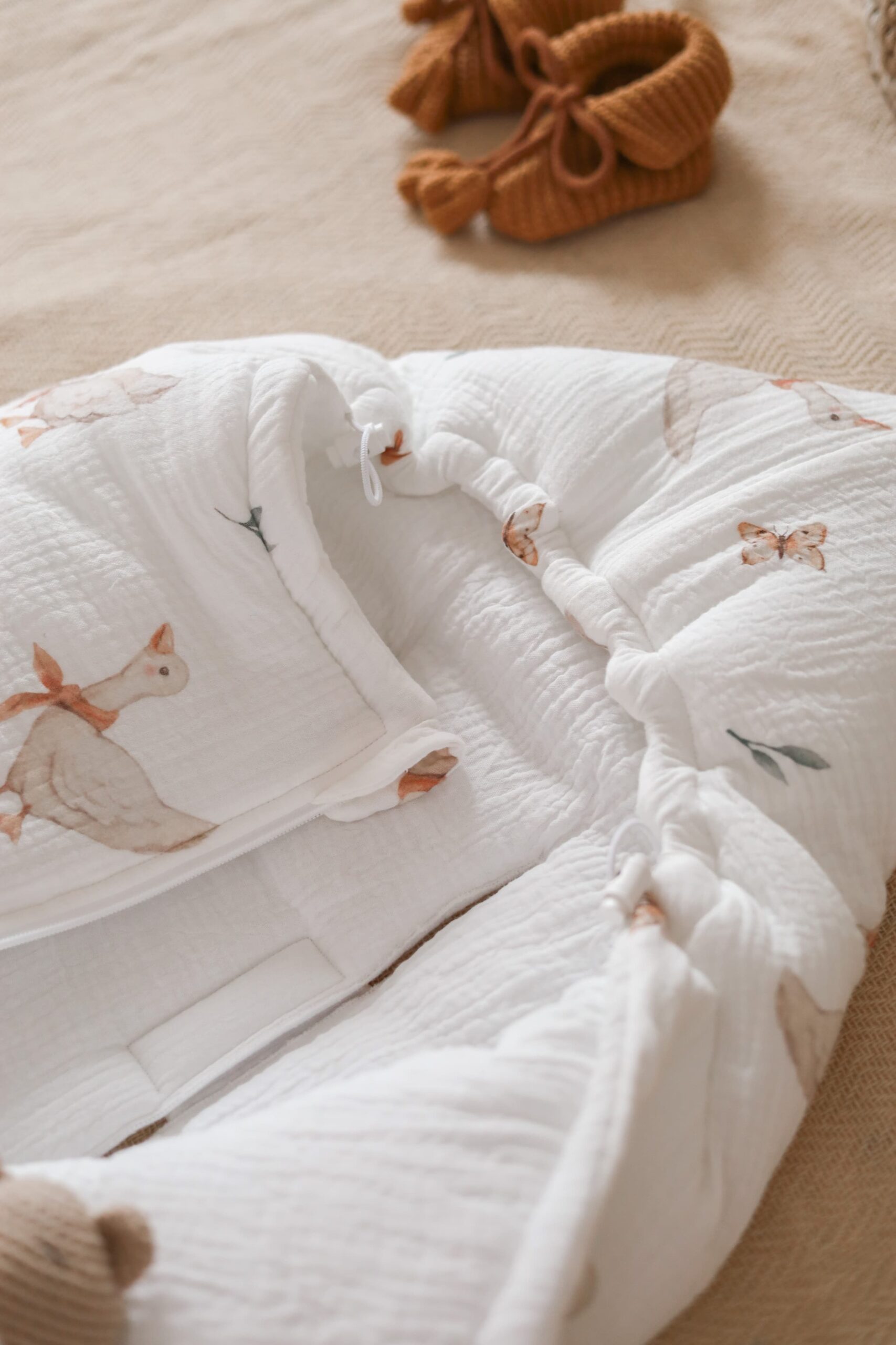Chanceliere universelle en gaze de coton Goose – MotulinKa – Image 6