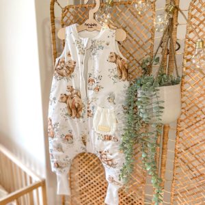 Gigoteuse a pieds avec coussin Forest Bears – MotulinKa