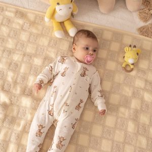 Dors-bien en coton ajoure Giraffe – MotulinKa