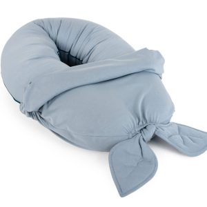 Coussin NEST 3in1 Dusty Blue – Poofi