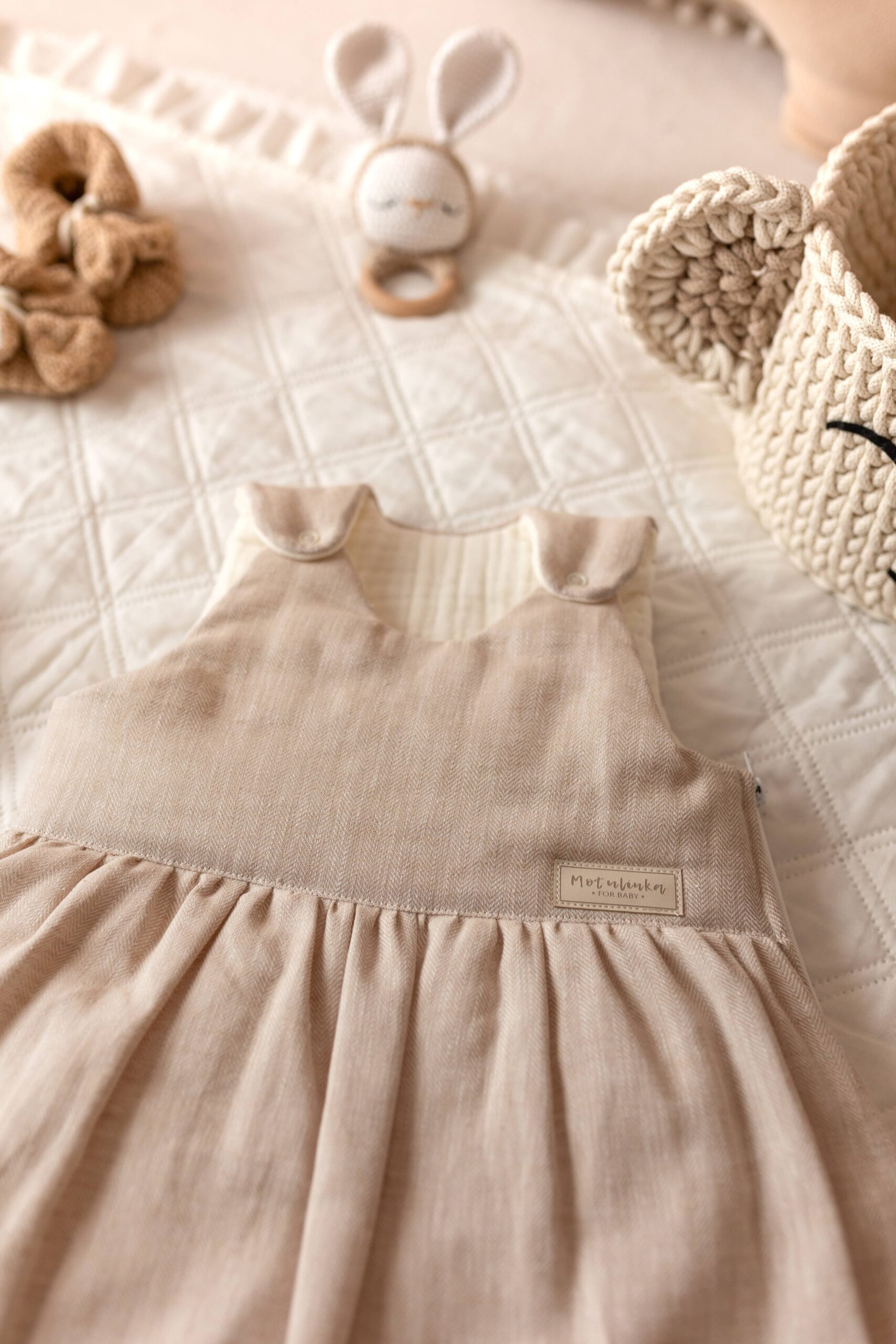 Gigoteuse Chevron Beige – MotulinKa – Image 2