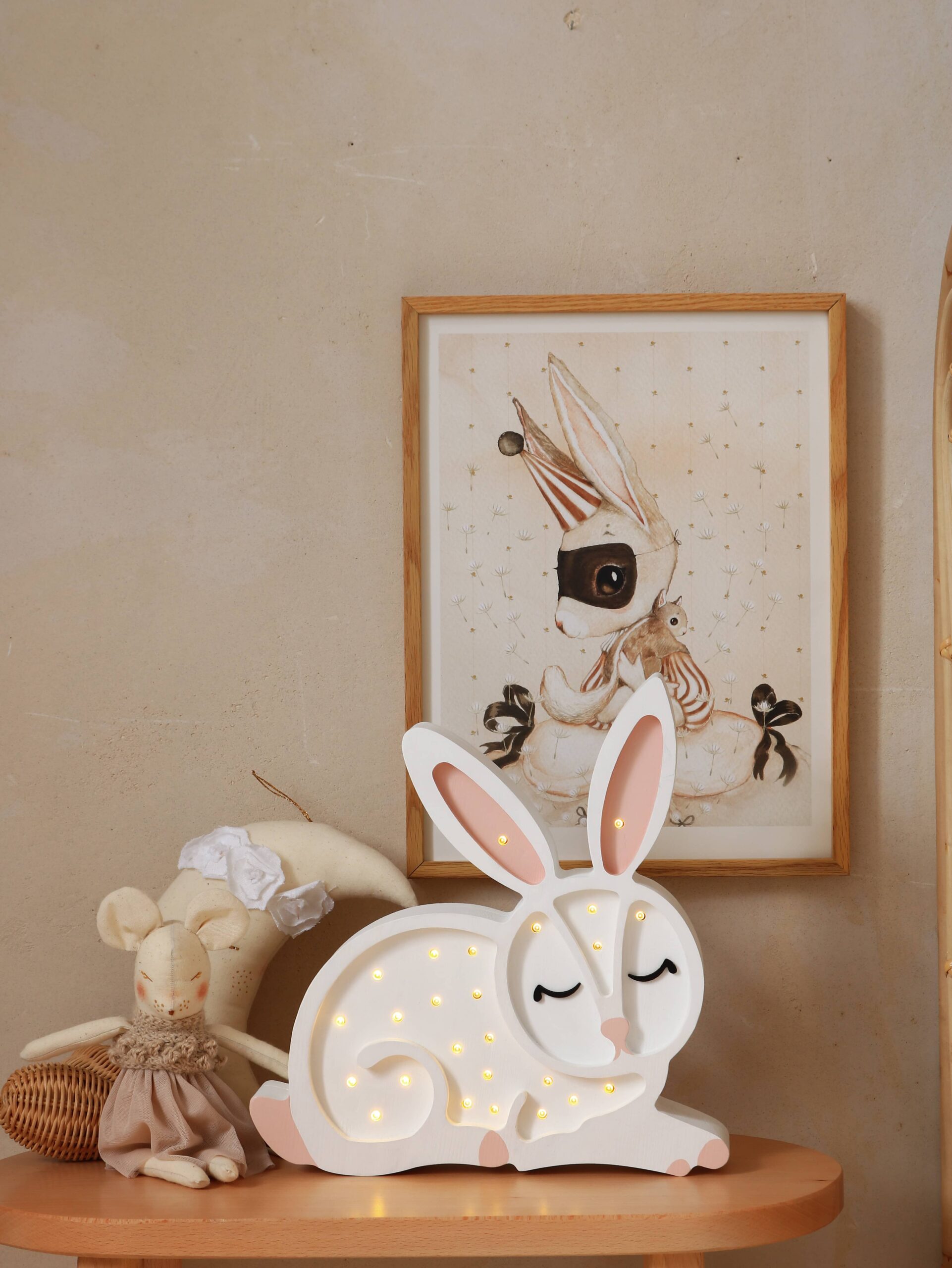 Lampe Lapin Snow White – Little Lights – Image 3