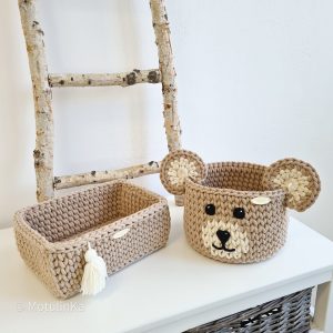 Ensemble de paniers Latte – MotulinKa