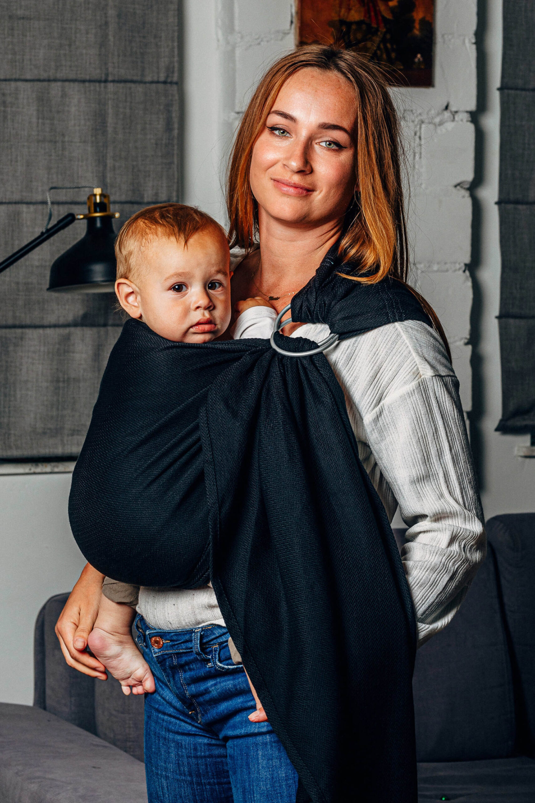 Ring Sling EBONY BLACK – Lenny Lamb