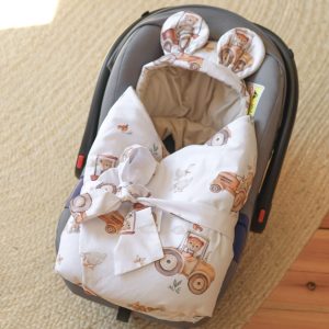 Couverture siege auto Tractors Beige – MotulinKa