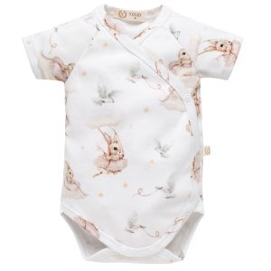 Body manches courtes en coton bio Tutu Rabbits – Yosoy