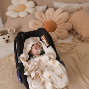 Couverture d’ete pour siege auto Daisy – MotulinKa