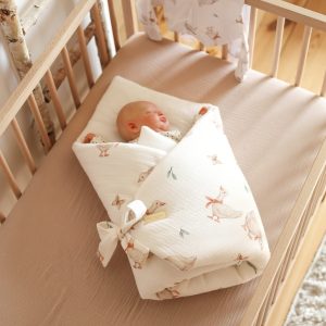 Gigoteuse d’emmaillotage en mousseline Goose – MotulinKa