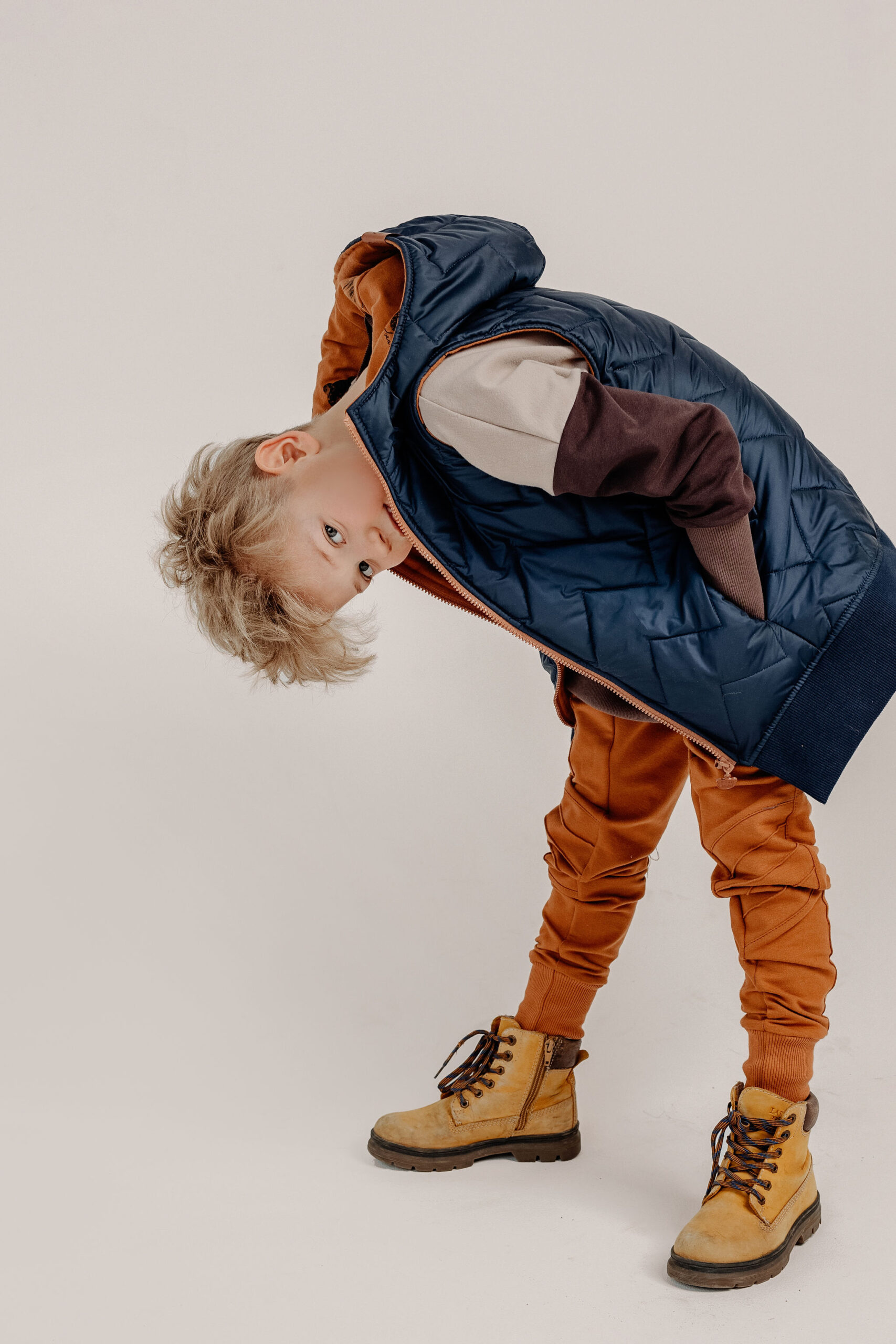 Pantalon avec renfort sur les genoux Caramel – WearBear – Image 5