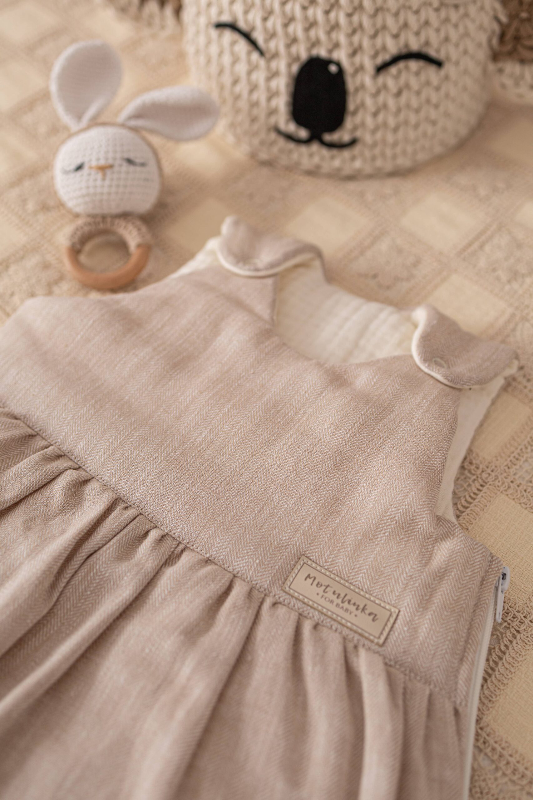 Gigoteuse Chevron Beige – MotulinKa – Image 3
