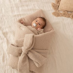 Gigoteuse d’emmaillotage Plush Beige – MotulinKa
