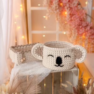 Ensemble de paniers Koala Cream – MotulinKa