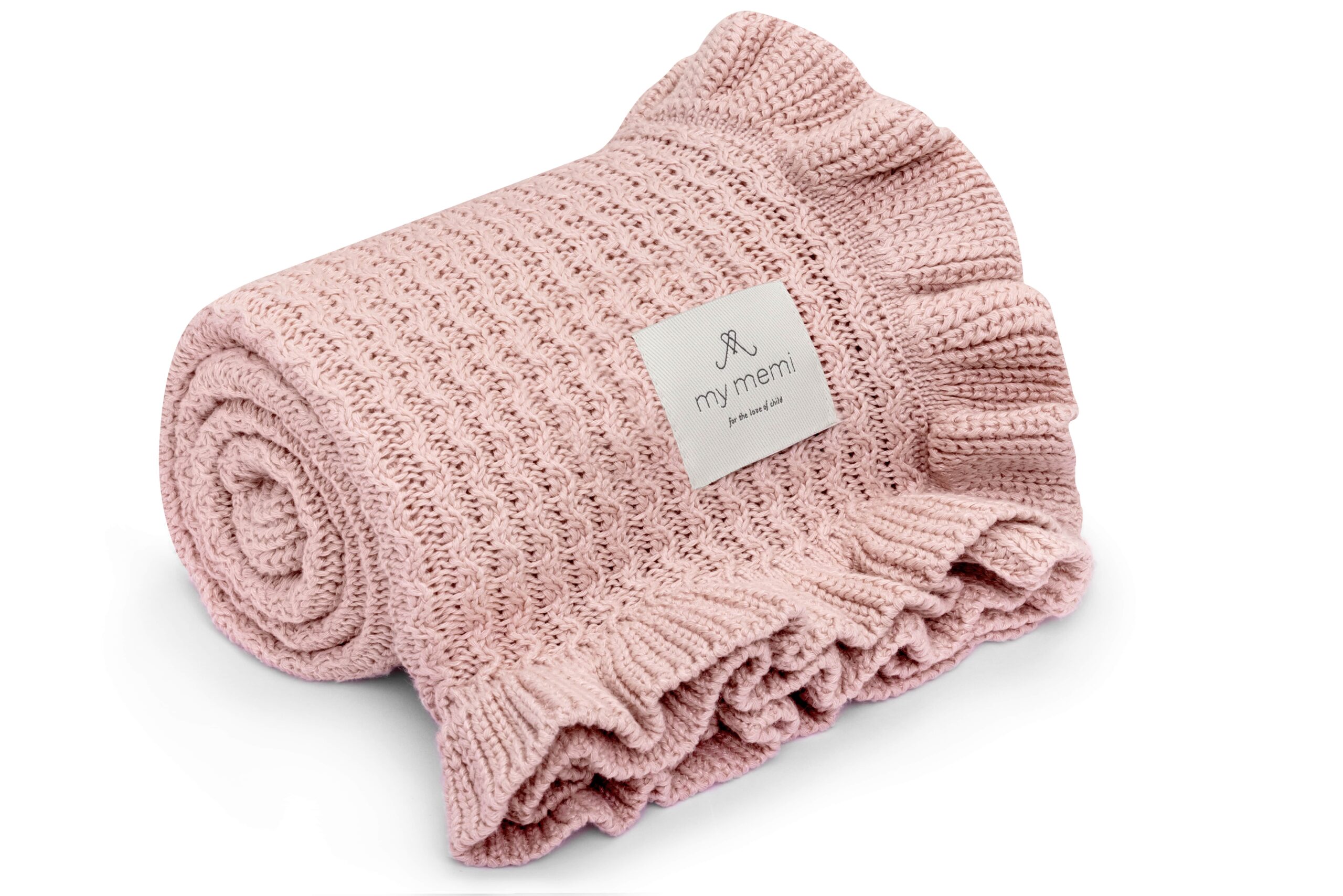 Couverture en bambou Powder Pink – MyMemi