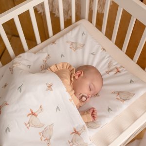 Set couette et coussin 100x130cm (avec remplissage) Goose – MotulinKa