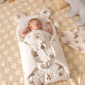 Gigoteuse d’emmaillotage Maxi Mousseline Sheep – MotulinKa