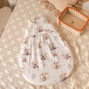 Gigoteuse en mousseline Sheep – MotulinKa