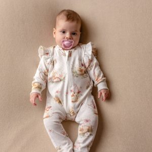 Dors-bien en coton ajoure Duckies – MotulinKa