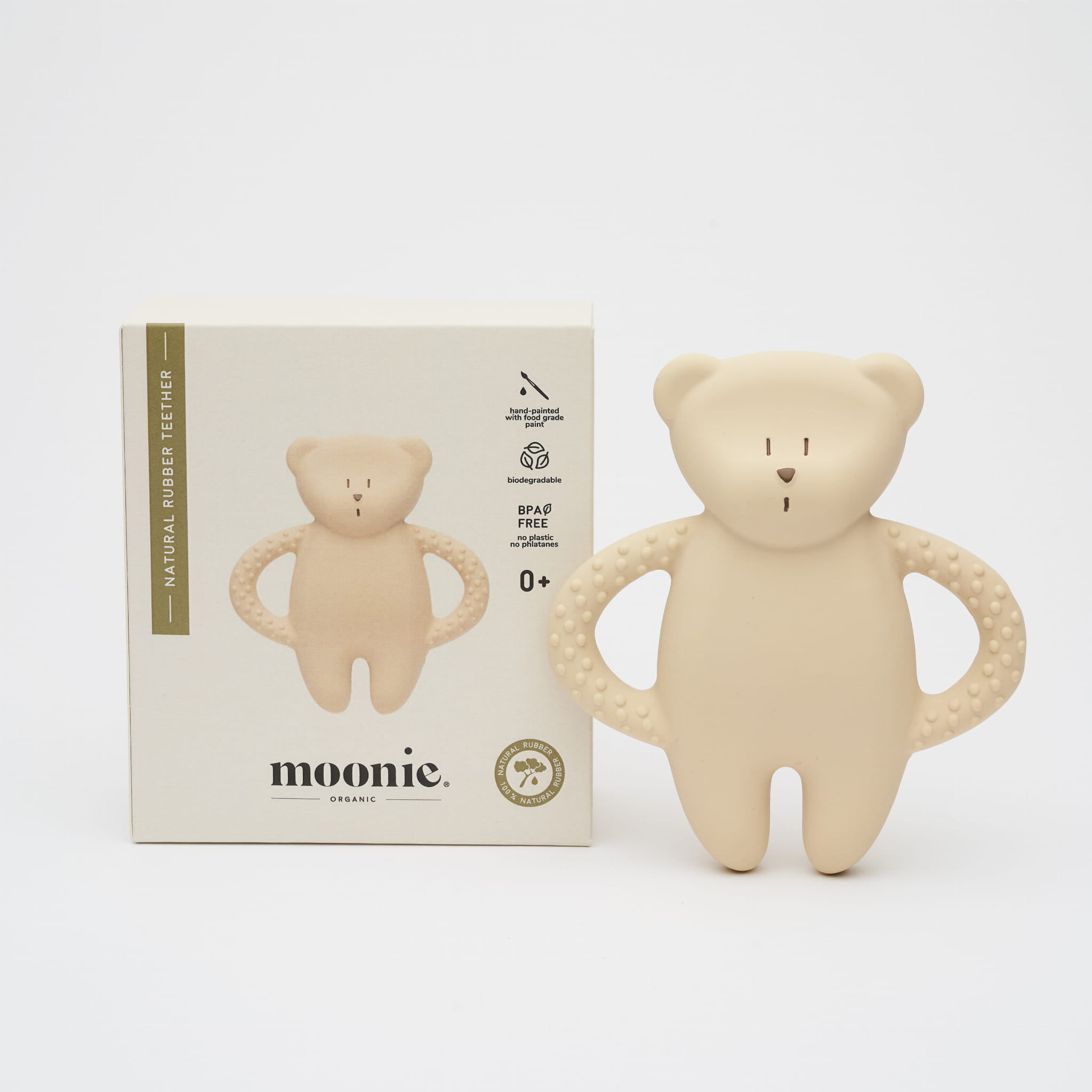 Anneau de dentition naturel Sand – Moonie