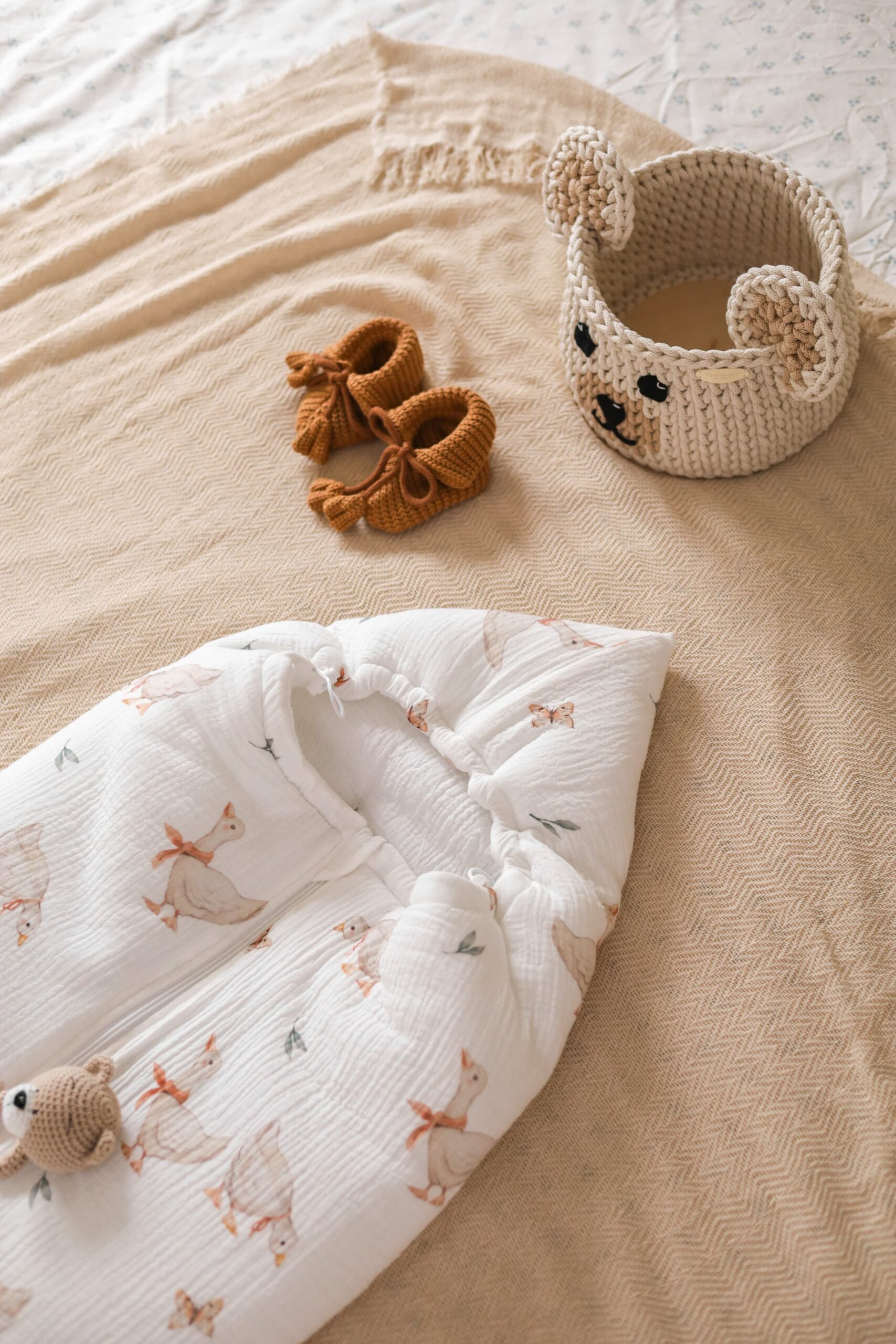 Chanceliere universelle en gaze de coton Goose – MotulinKa – Image 5