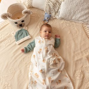 Gigoteuse d’ete en coton ajoure Little Fox – MotulinKa
