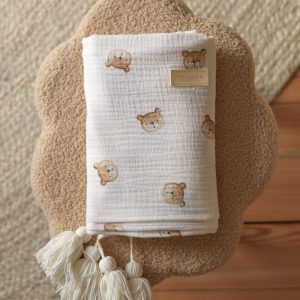 Couverture en mousseline Bears – MotulinKa