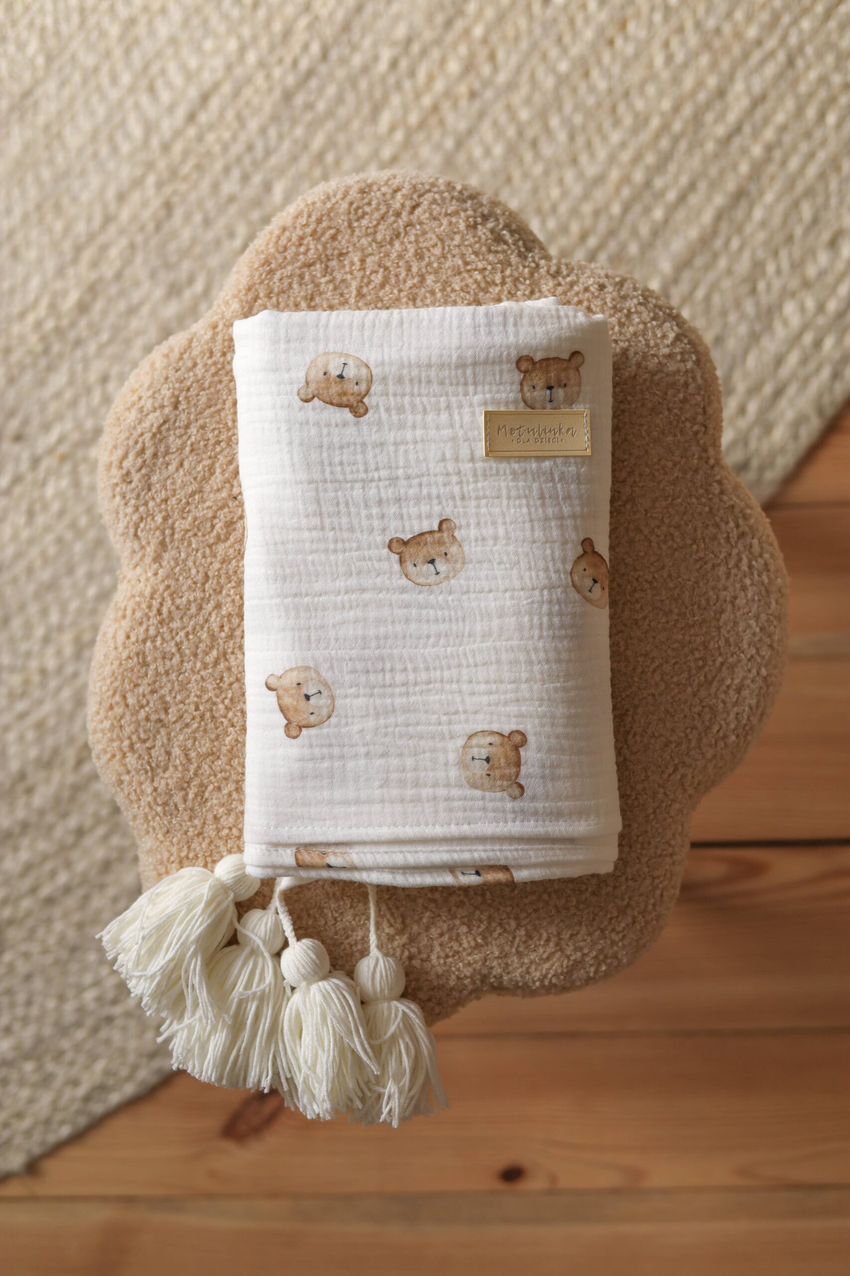 Couverture en mousseline Bears – MotulinKa
