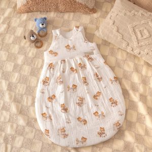 Gigoteuse en mousseline Little Fox – MotulinKa