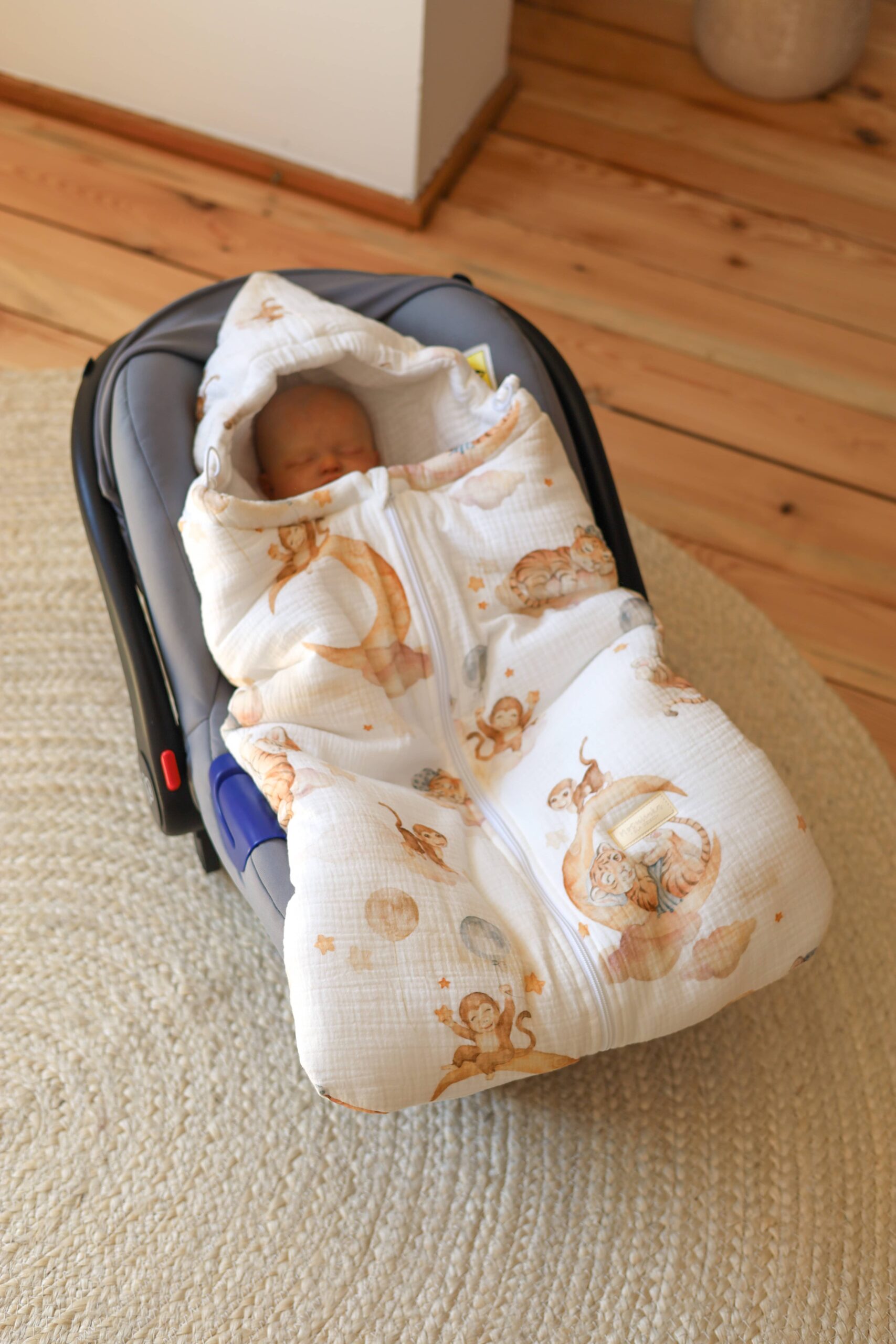 Chanceliere universelle en gaze de coton Goose – MotulinKa – Image 7