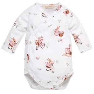 Body manches longues en coton bio Travel Bunny – Yosoy