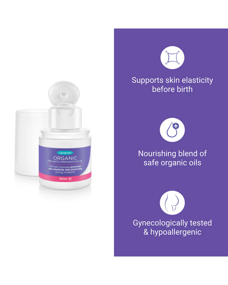 Lansinoh Huile de massage du périnée – 50ml – Image 3