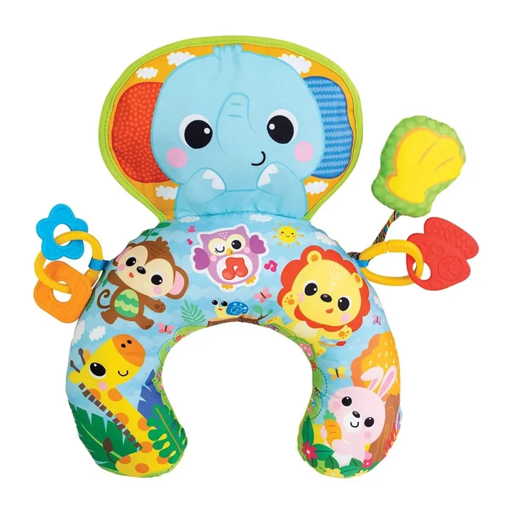 Winfun Coussin de Soutien Doux Motif Jungle 0M+
