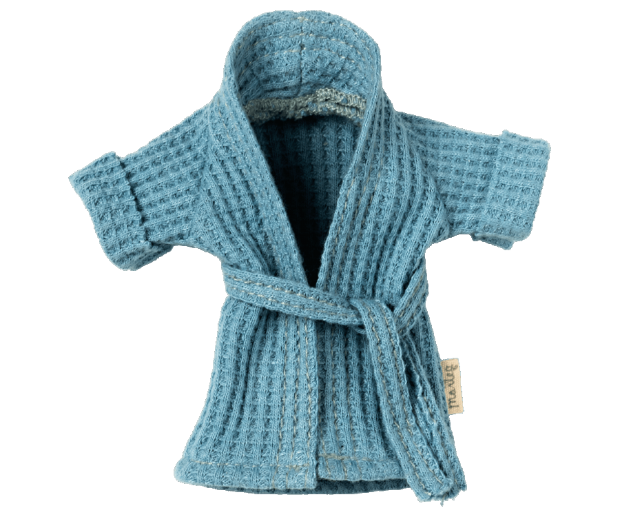 17-2302-03 PEIGNOIR BLEU DAD SOURIS MAILEG