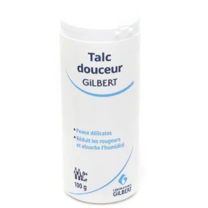 Gilbert Talc Douceur, Flacon Poudreur 100g